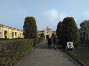 Cimitero di Viarolo - benedizione 1 novembre 2016